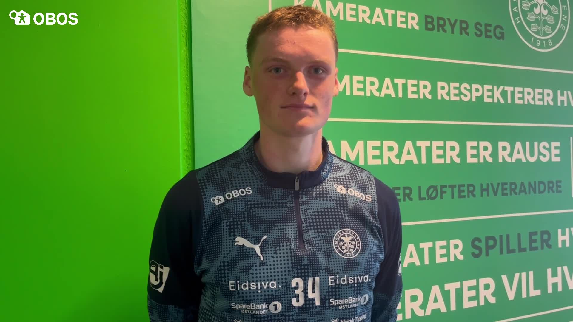 Mads Orrhaug Larsen debuterte mot KBK