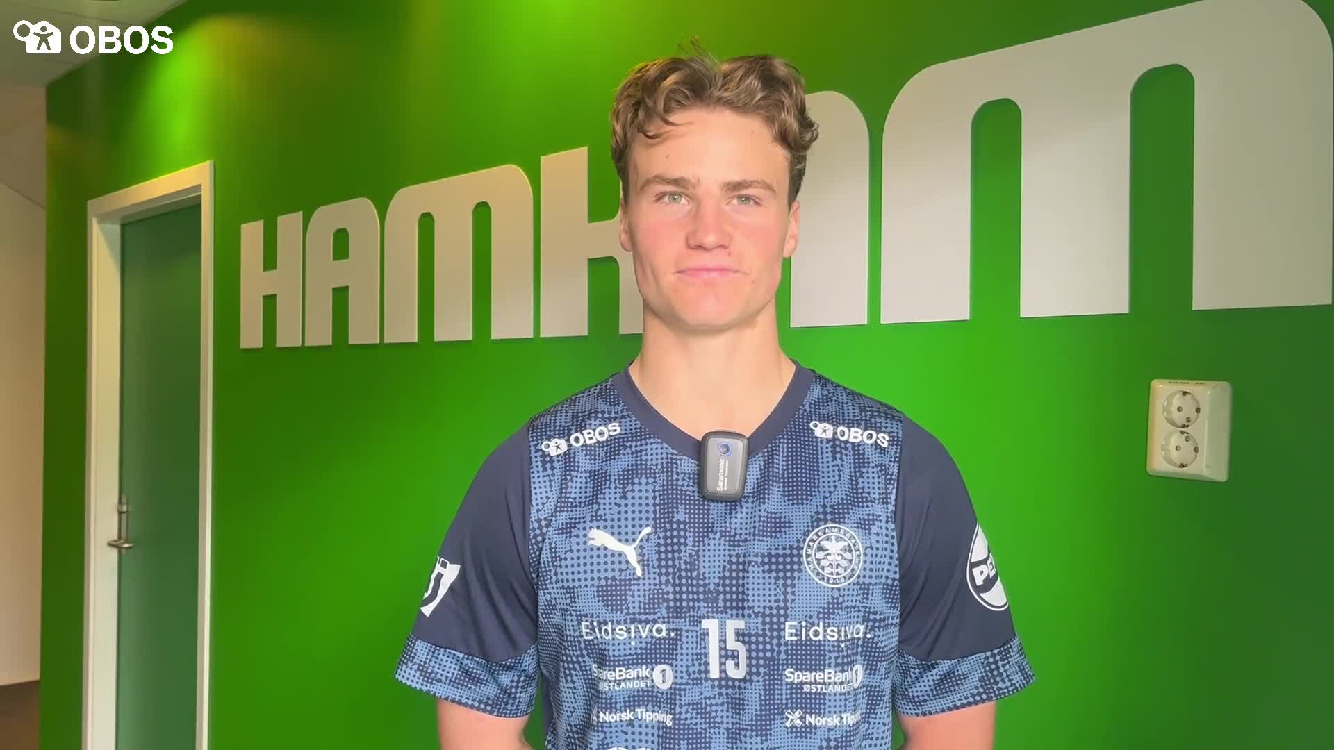 William Osnes-Ringen debuterte i Eliteserien borte mot Bodø/Glimt