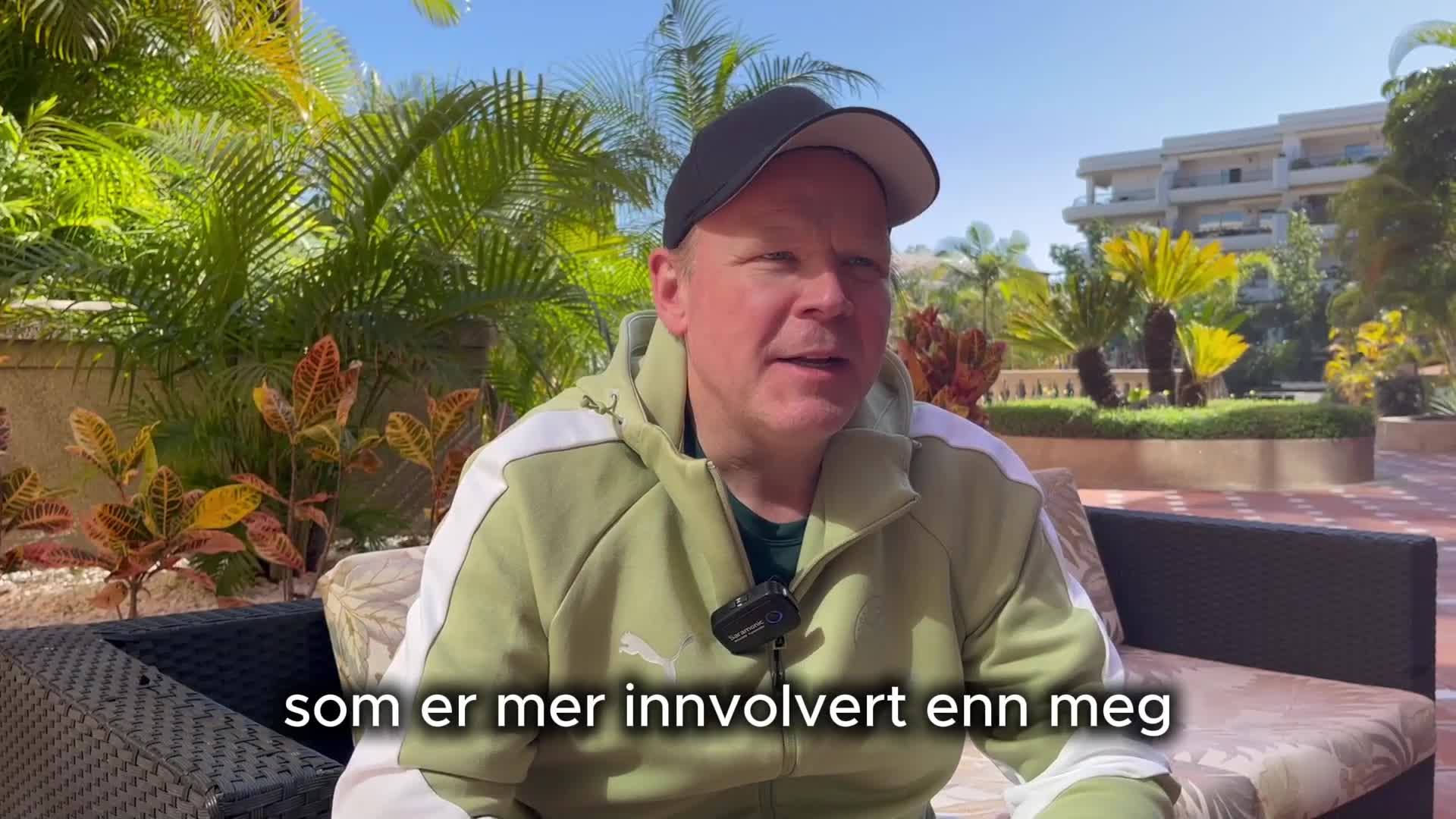 Anders Baasmo på besøk i Marbella
