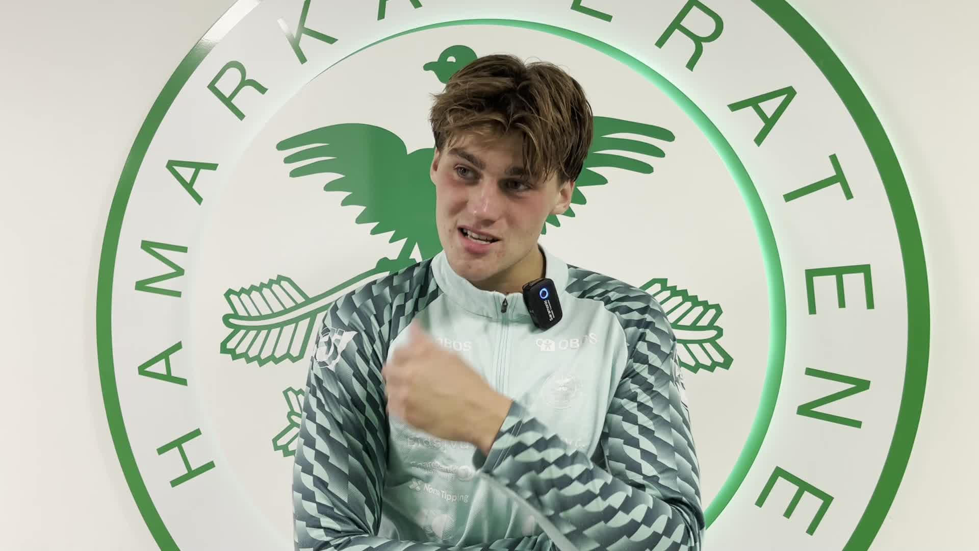 Martin Gjone etter kampen mot AaFK