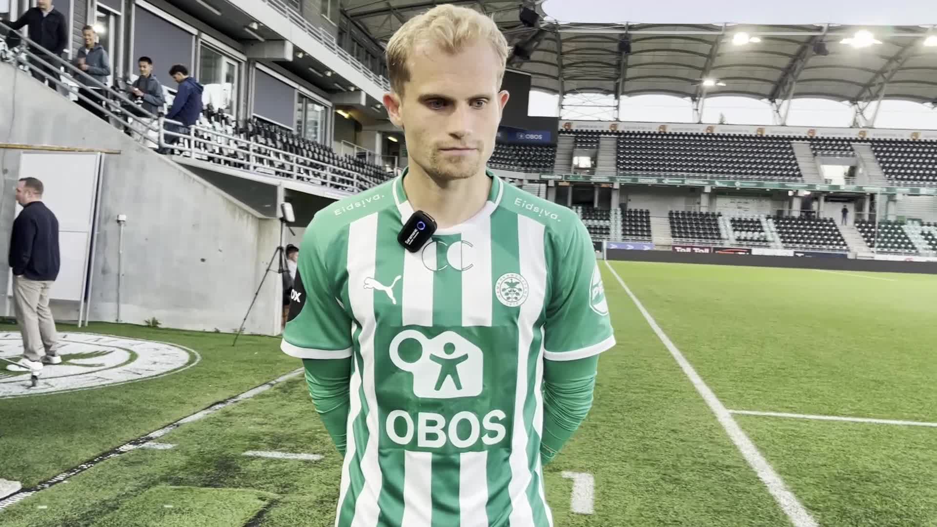 Aleksander Andresen var skuffet etter kampen mot Molde